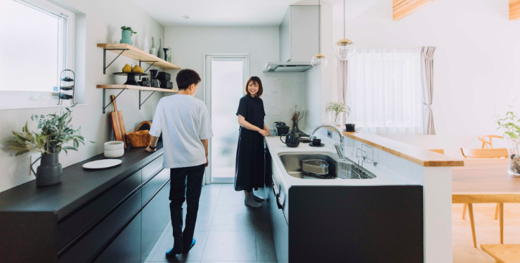 注文住宅のキッチン③