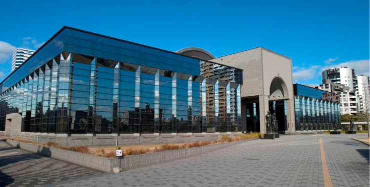 福岡市博物館の近影