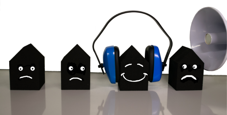 防音対策をしている家のイメージ