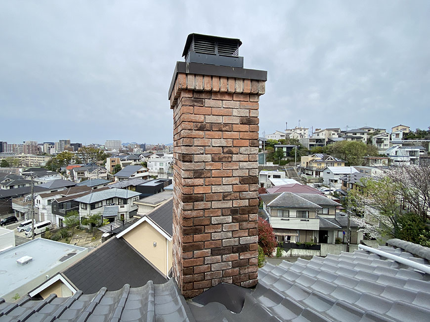 【南区平和】高台に建つ眺望良好の家では下地工事進行中