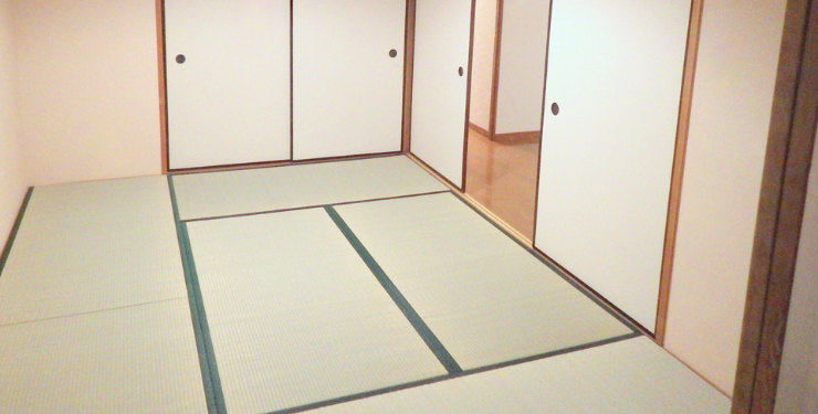 6畳の畳の部屋