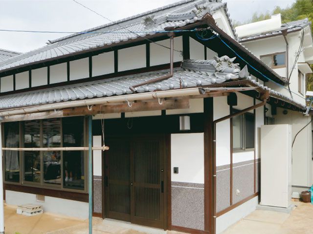 シンプルモダンな家