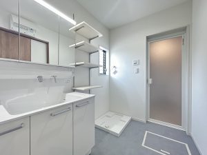 広い脱衣所