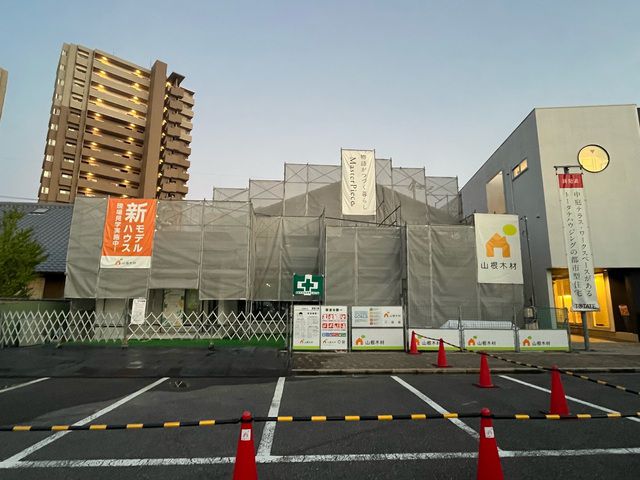 新吉島展示場 途中経過