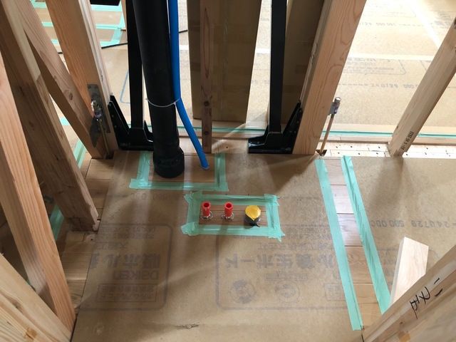 給排水工事 内部配管