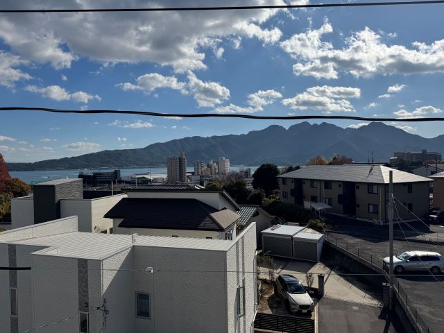 世界遺産が見える現場