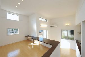 土地を隅々まで有効活用した家