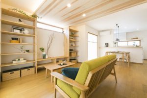 木のぬくもりを感じる家《福山市》