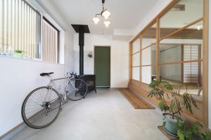 薪ストーブのある家《広島市東区》