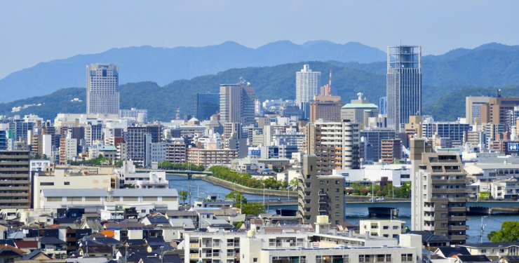 広島市の街並み