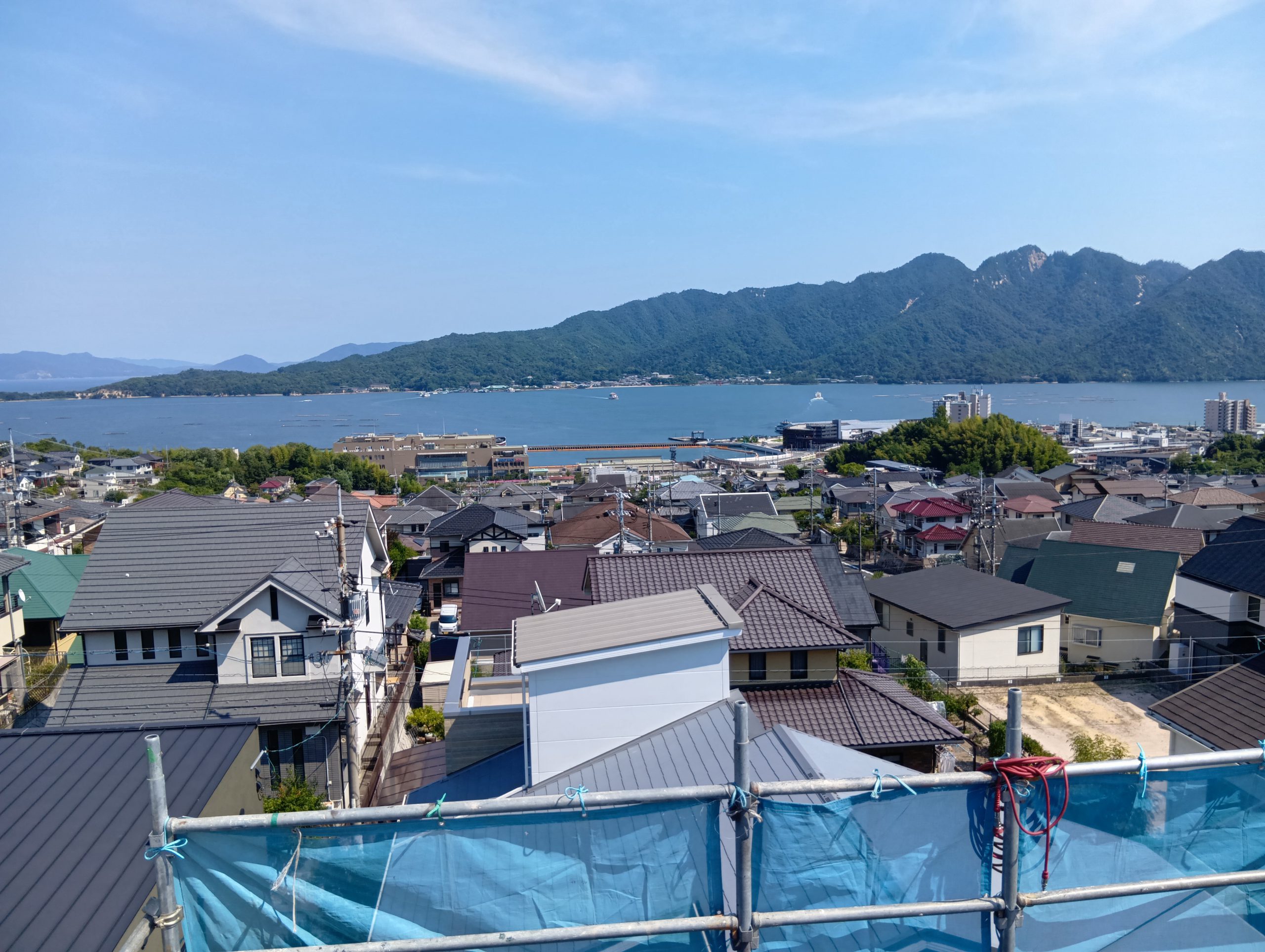 宮島口　注文住宅上棟！