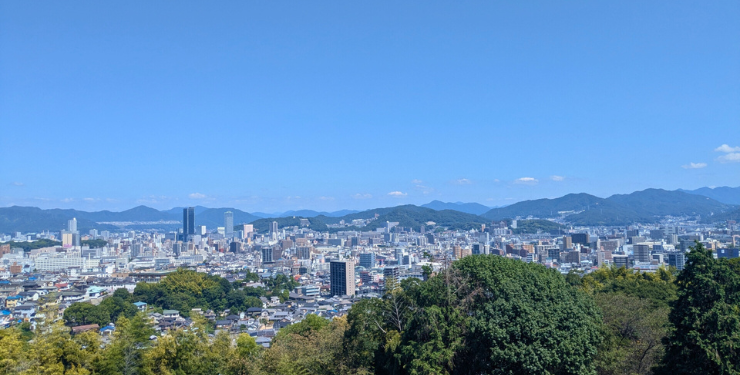 広島市南区の街並み