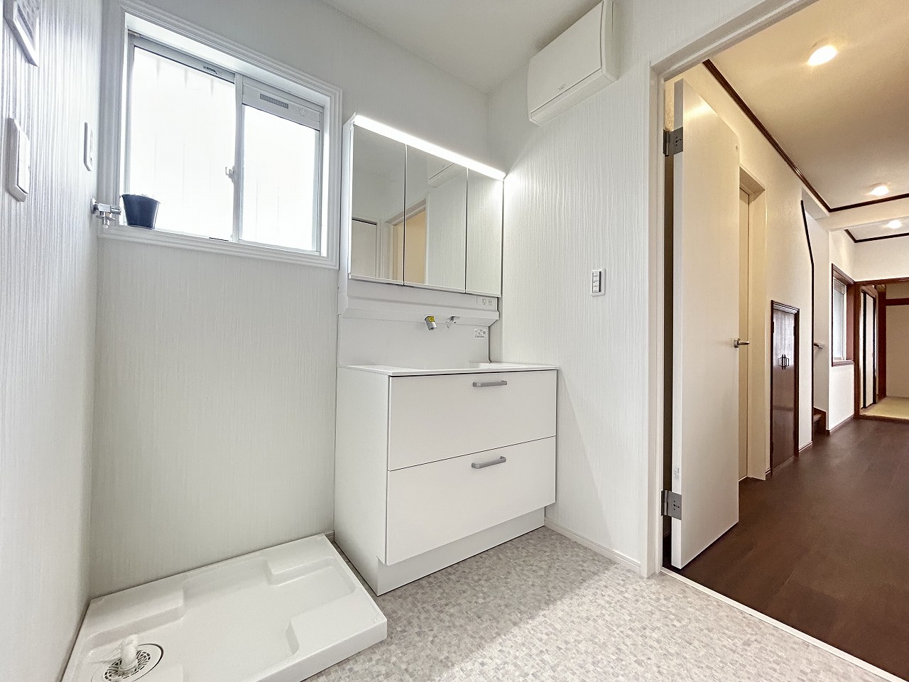 舞の里2丁目リノベ洗面脱衣所