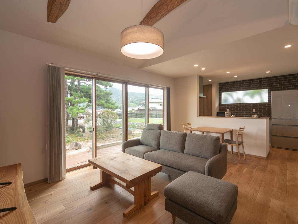 N様邸リビング写真