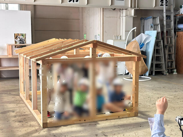 上棟体験！！