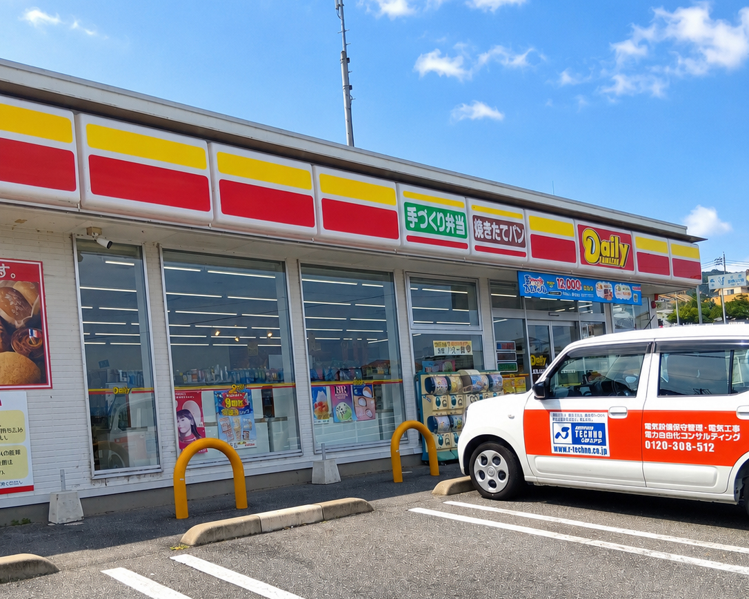デイリーヤマザキ広島上安店まで約160m