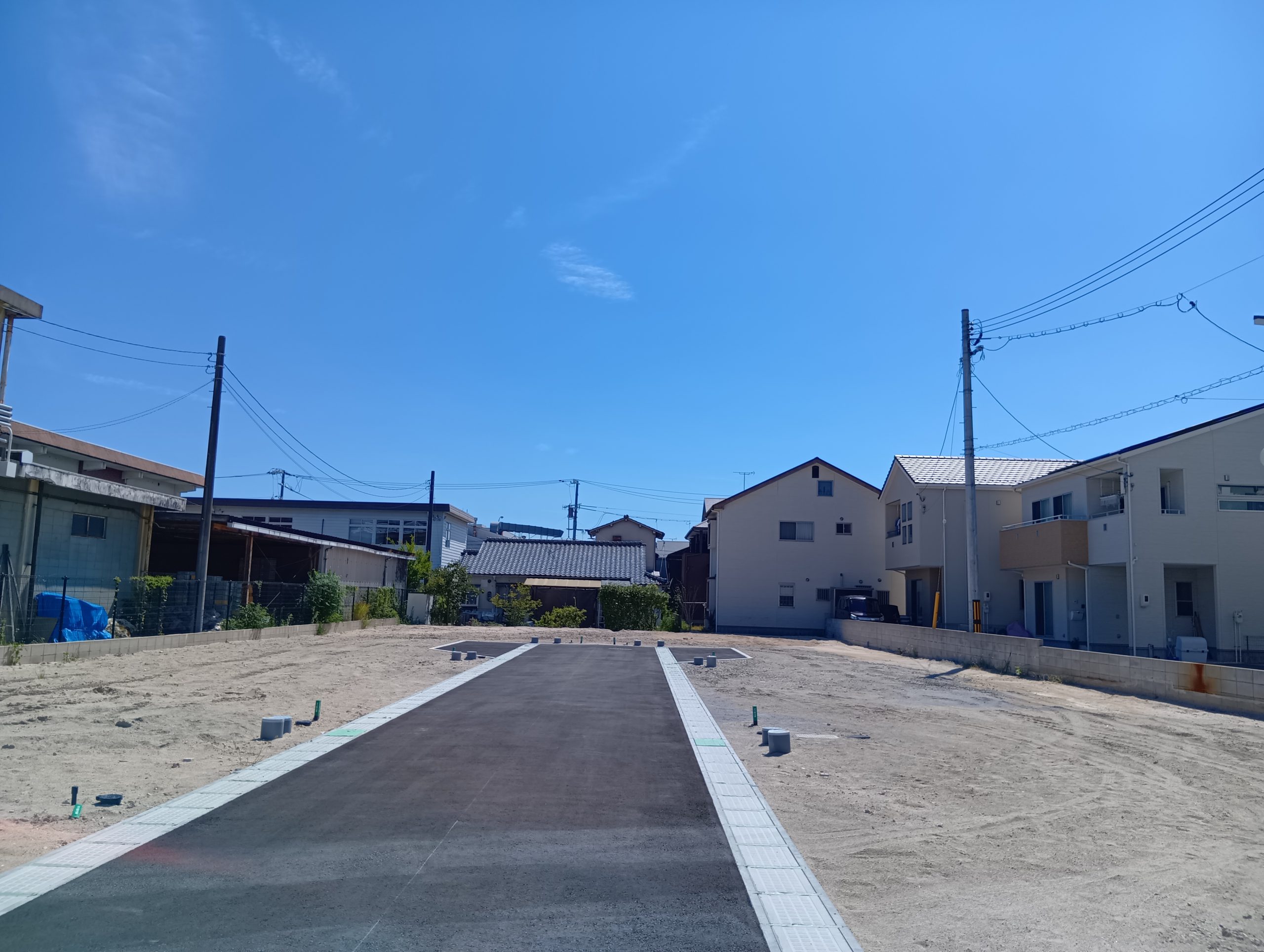 観音新町　造成完成！