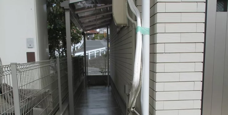 サイクルポート土間工事